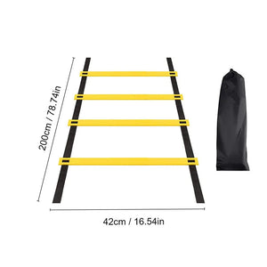 Agility Ladders Nylon Straps For Speed Training And Sports Flexibility