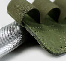 Load image into Gallery viewer, Leather Weight Lifting Training Gloves Palm Protection

