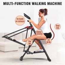 Load image into Gallery viewer, Air Walk Elliptical Glider Machine Foldable Cardio Trainer
