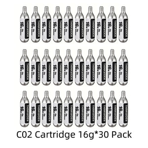 ThinkRider 16g Threaded CO2 Cartridges or CO2 Inflator for Bike Tires