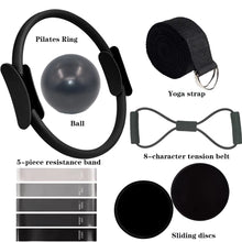 Load image into Gallery viewer, 11Pcs Equipment Set Pilates Workout Accessories
