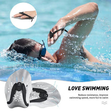 Load image into Gallery viewer, 1 Pair Swimming Training Paddles Swim Hand Paddles
