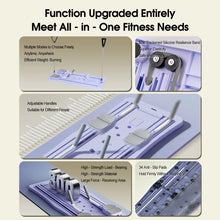 Load image into Gallery viewer, Pilates Board Foldable 4-in-1 Exercise Ab Wheel Roller
