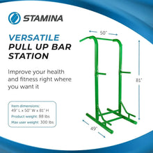 Load image into Gallery viewer, Adjustable Portable Outdoor Pull Up Bar and Dip Station
