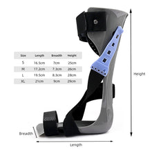 Load image into Gallery viewer, Adjusted Afo Foot Drop Brace Splint Ankle Foot Orthosis Walking with Shoes

