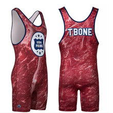 Load image into Gallery viewer, Men&#39;s Singlet Wrestling Suit Gym Training Wrestling Singlets Weightlifting
