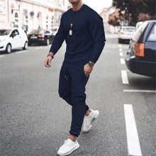 Load image into Gallery viewer, 2025 New Men Two Pieces Sets Running Sweatshirt+Sweatpants
