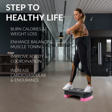 Load image into Gallery viewer, Adjustable Workout Aerobic Stepper Step Platform

