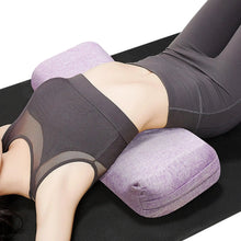 Load image into Gallery viewer, Versatile Yoga Bolster Support Cushion Removable Cover  for Poses Modification Meditation
