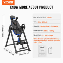 Load image into Gallery viewer, SucceBuy Inversion Table Heavy Duty Inversion Table
