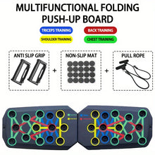 Load image into Gallery viewer, Push-up Board Set Portable Multifunctional Push-up
