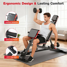 Load image into Gallery viewer, Dumbbell Bench Roman Chair Adjustable Foldable Training Weight Bench

