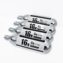 Load image into Gallery viewer, ThinkRider 16g Threaded CO2 Cartridges or CO2 Inflator for Bike Tires

