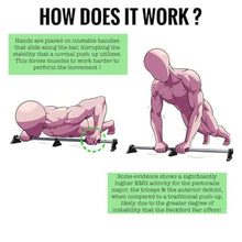 Load image into Gallery viewer, Push up Bar at Home Workout Equipment for Men and Women
