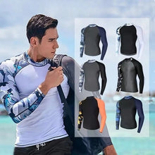 Load image into Gallery viewer, Diving Suit for Men Swimsuit Long Sleeved Sunscreen Quick Drying Rash Guard Surfing Suit
