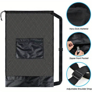 1 pc Soccer Basketball Drawstring Ball Bag Tennis Volleyball Storage Bag