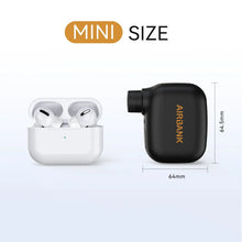 Load image into Gallery viewer, Mini Portable Bicycle Pump Rechargeable Air Inflator
