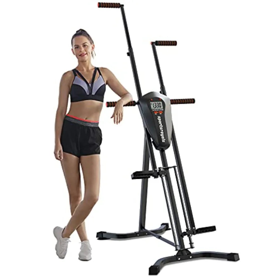 Vertical Climber, Folded Climbing Cardio Exercise Equipment