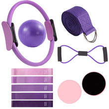Load image into Gallery viewer, 11Pcs Equipment Set Pilates Workout Accessories

