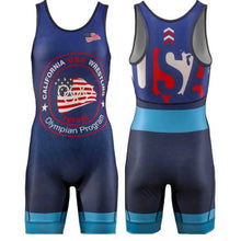 Load image into Gallery viewer, Men&#39;s Singlet Wrestling Suit Gym Training Wrestling Singlets Weightlifting
