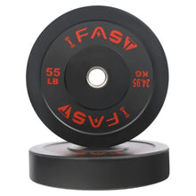 Load image into Gallery viewer, Olympic Weight Plates Rubber Bumper Plates
