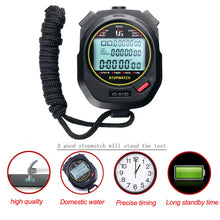 Load image into Gallery viewer, Professional Handheld Digital Stopwatch Timer Outdoor Sports Training Timer
