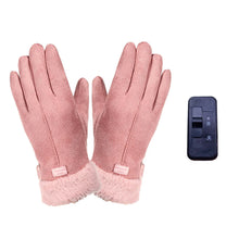 Load image into Gallery viewer, Electric Heating Gloves Men Women USB plug-in Electric Heated Gloves Winter Skiing
