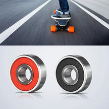 Load image into Gallery viewer, 8PCS ABEC-11 high-speed bearing 608RS is suitable for skateboard long board inline roller skates

