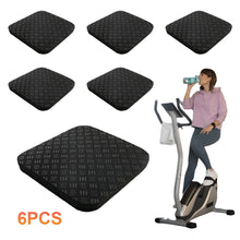 Load image into Gallery viewer, 6Pcs Silicone Treadmill Mats Exercise Equipment Mats
