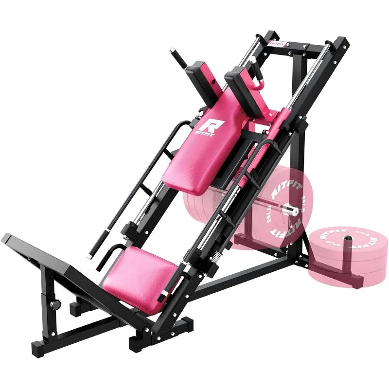 RitFit Leg Press Hack Squat Machine
