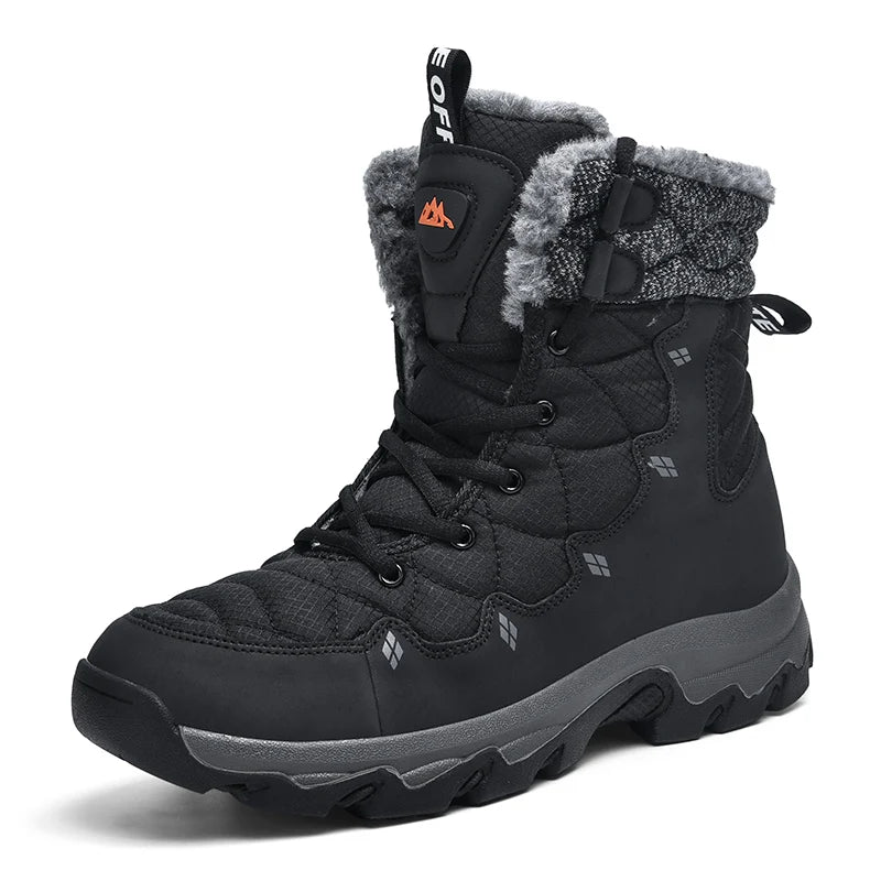 Men's Winter Hiking Boots Insulated Snow Boots