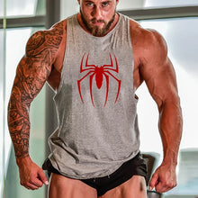 Load image into Gallery viewer, Red Spider Printed Running Tank Tops
