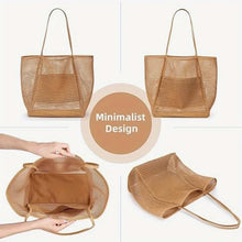 Load image into Gallery viewer, Women Swimming Beach Mesh Bag
