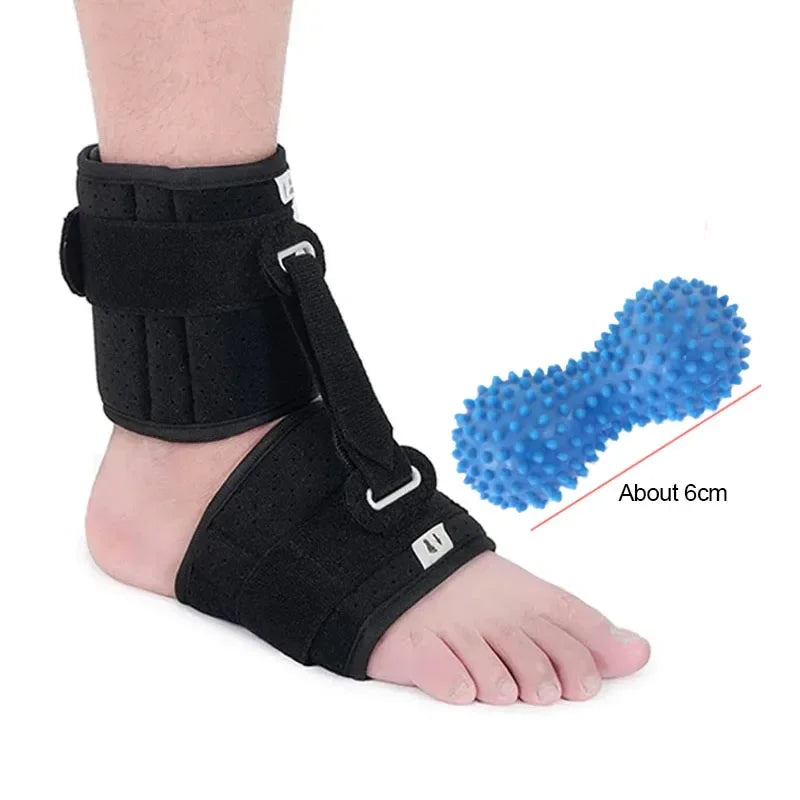Adjustable Drop Foot Brace for Walking with Shoes