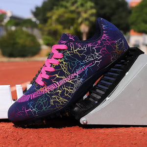 Track Spike Men Running Sprint Shoes