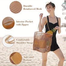 Load image into Gallery viewer, Women Swimming Beach Mesh Bag
