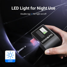 Load image into Gallery viewer, COOSPO Mini Electric Air Pump Portable Digital Inflator
