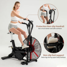 Load image into Gallery viewer, leikefitness Fan Exercise Bike Upright AirBike

