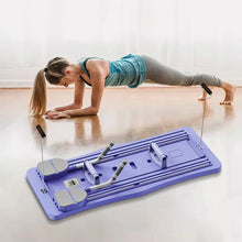 Load image into Gallery viewer, Pilates Reformer Pushup Board Non Slip Foldable Abdominal Workout Boards Fitness ABS Roller Machine Portable Push-Ups Stands
