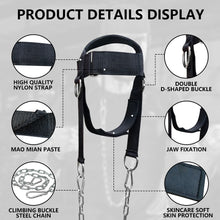 Load image into Gallery viewer, Head Harness Sports Neck Training Exerciser Strap
