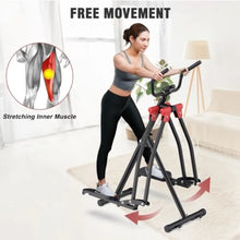 Load image into Gallery viewer, Air Walk Elliptical Glider Machine Foldable Cardio Trainer
