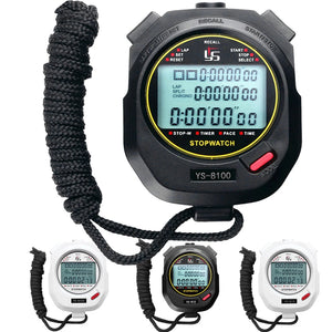 Professional Handheld Digital Stopwatch Timer Outdoor Sports Training Timer