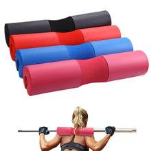 Load image into Gallery viewer, Barbell Shoulder Pads Thickened Non-slip Gym Fitness Weightlifting Squat Dumbbel Neck Support Protection Pad Strength Workout
