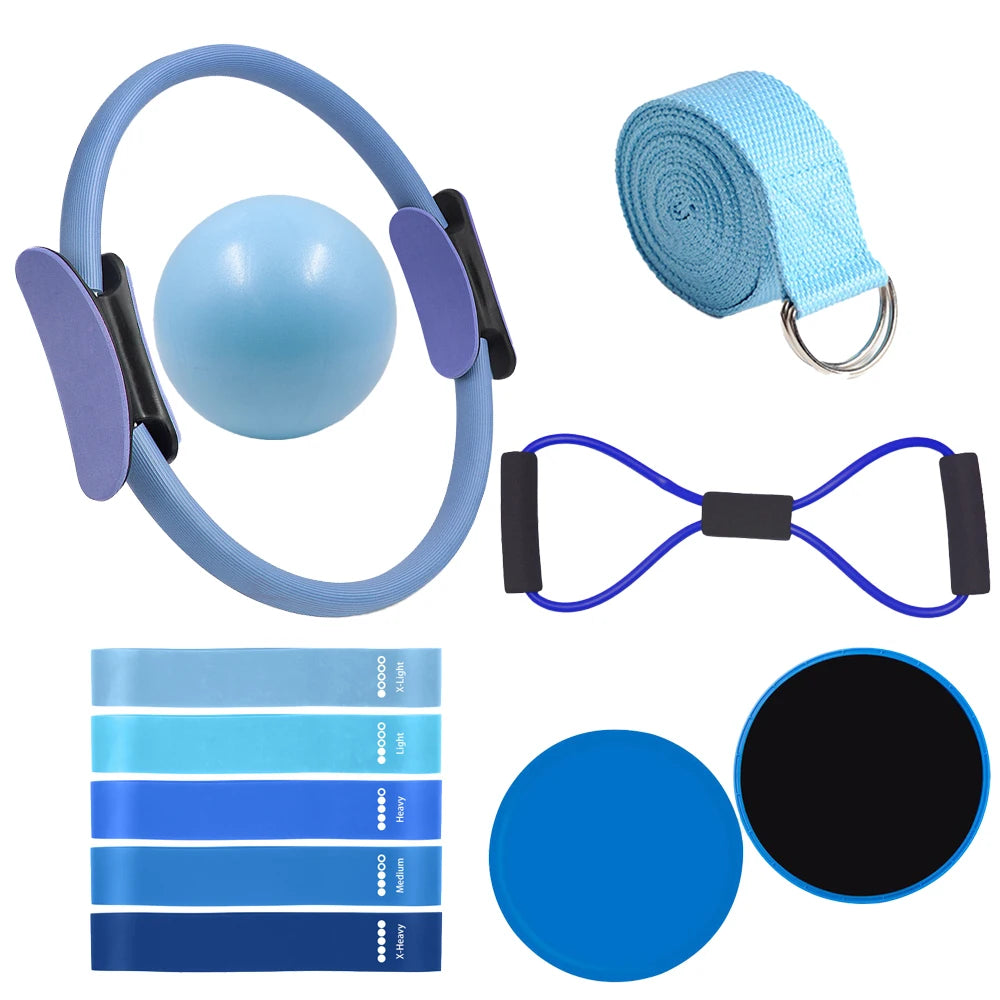 11Pcs Equipment Set Pilates Workout Accessories