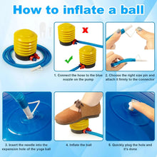 Load image into Gallery viewer, 6 Pcs Yoga Ball Exercise Ball PVC Stability Balance
