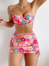 Load image into Gallery viewer, Women 3pcs Swimsuit Set
