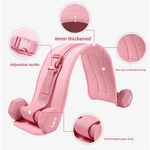 Multifunctional Gym Equipments for Home Workouts Fitness Goods Hip Thrust Belt Pad for Dumbbells Plates