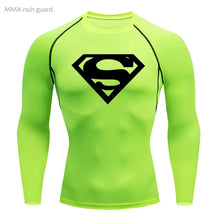 Load image into Gallery viewer, Sports Compression Shirt Men's T-Shirt Short Sleeve Quick Dry Summer Fitness Top Bodybuilder T-shirt Running

