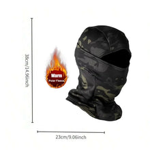 Load image into Gallery viewer, Winter Fleece Warm Camouflage Balaclava Outdoor Cold-proof Ski Cycling Full Face Mask
