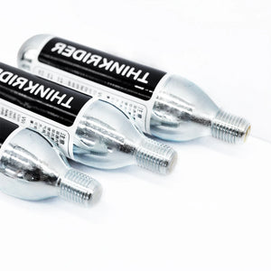 ThinkRider 16g Threaded CO2 Cartridges or CO2 Inflator for Bike Tires